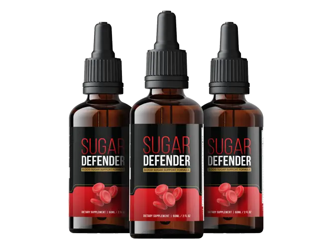 Sugar Defender 3 bottle package, 90 day supply