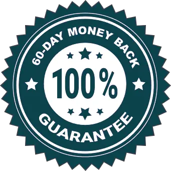Sugar Defender 60-day 100% money back guarantee seal