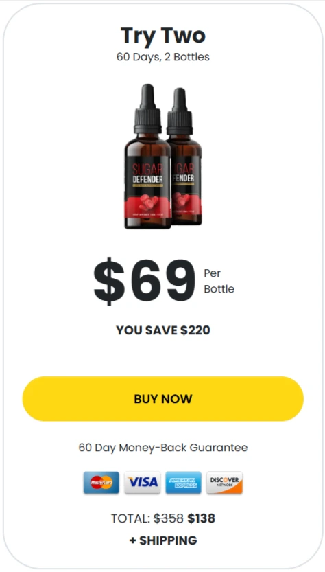 Sugar Defender order 3